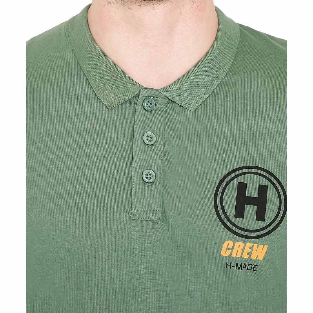 MN-FULL SL POLO-CS-PL0003, D.GREEN