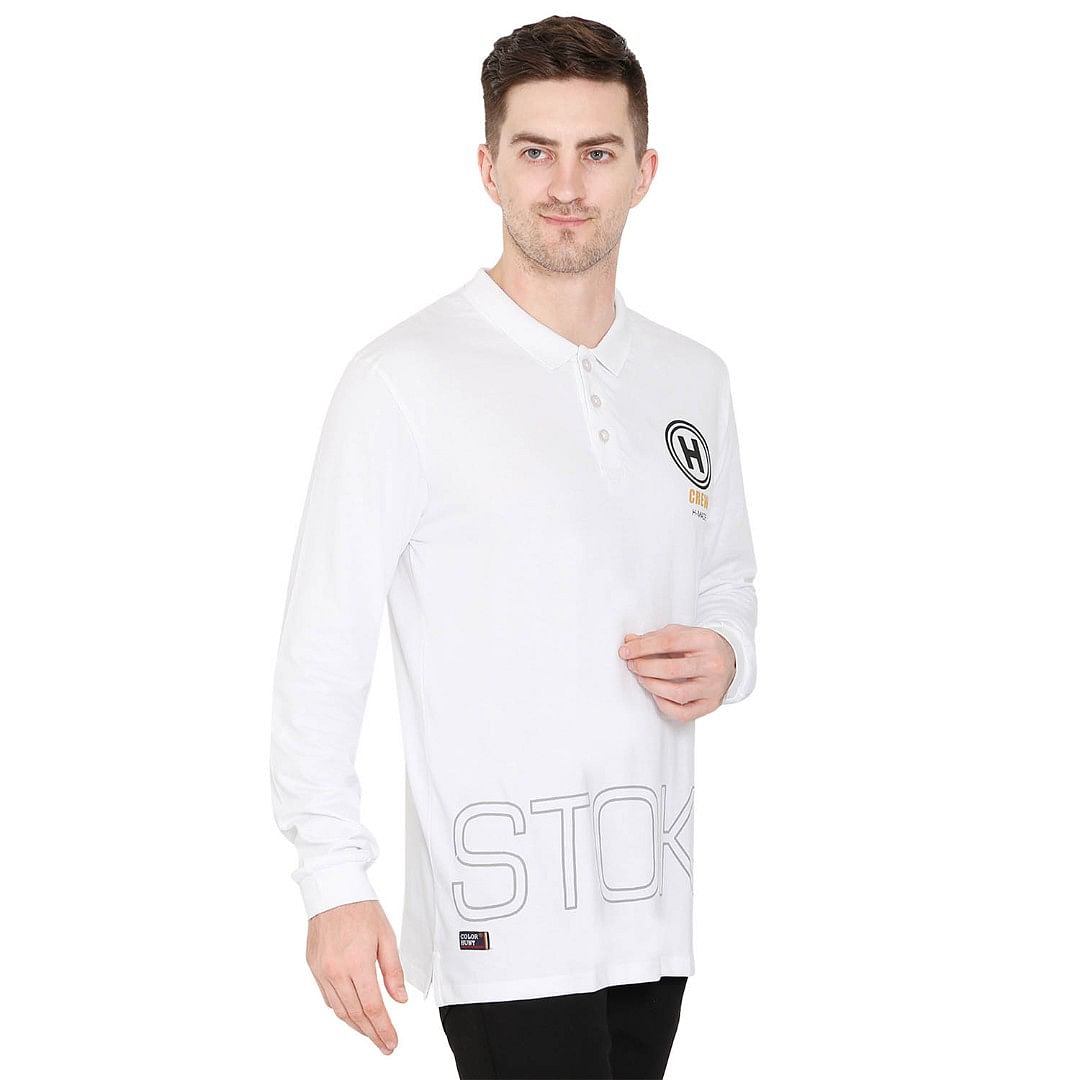 MN-FULL SL POLO-CS-PL0003, WHITE