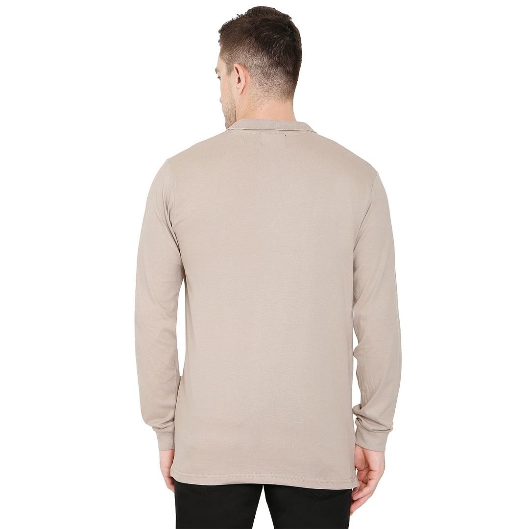 MN-FULL SL POLO-CS-PL0005, CREAM