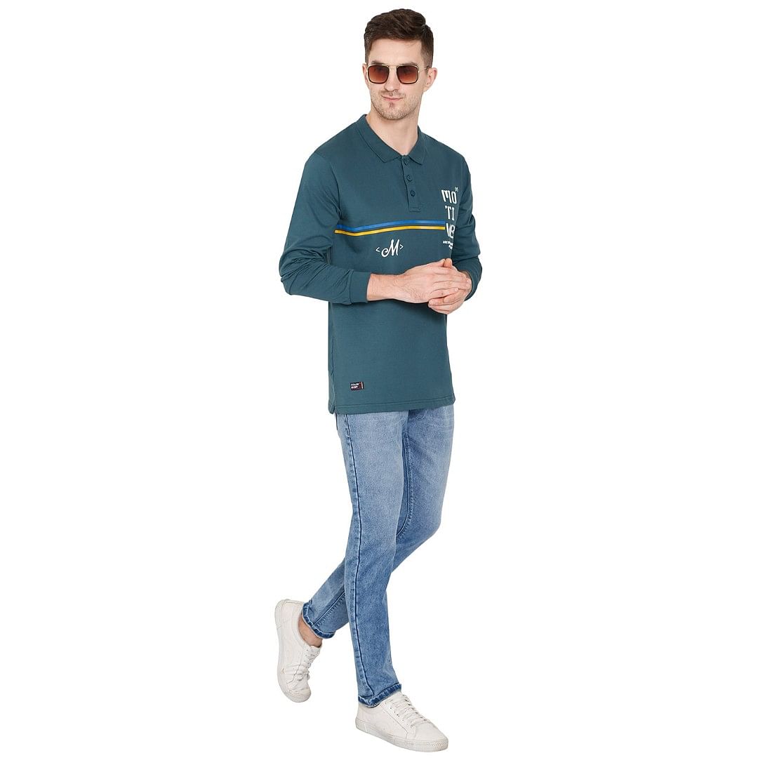 MN-FULL SL POLO-CS-PL0009, LT.BLUE