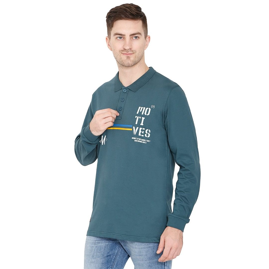 MN-FULL SL POLO-CS-PL0009, LT.BLUE