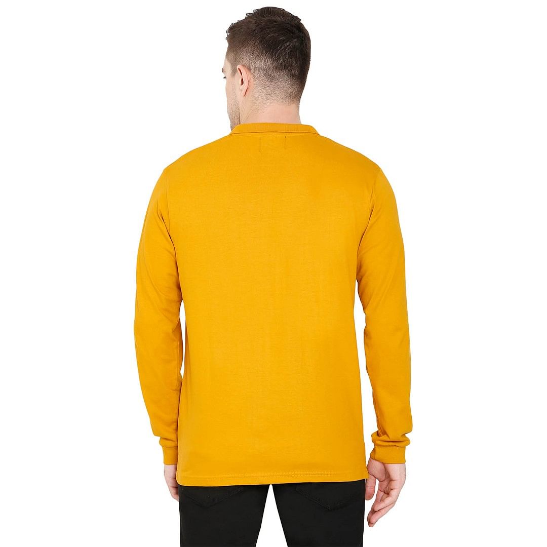 MN-FULL SL POLO-CS-PL0009, YELLOW