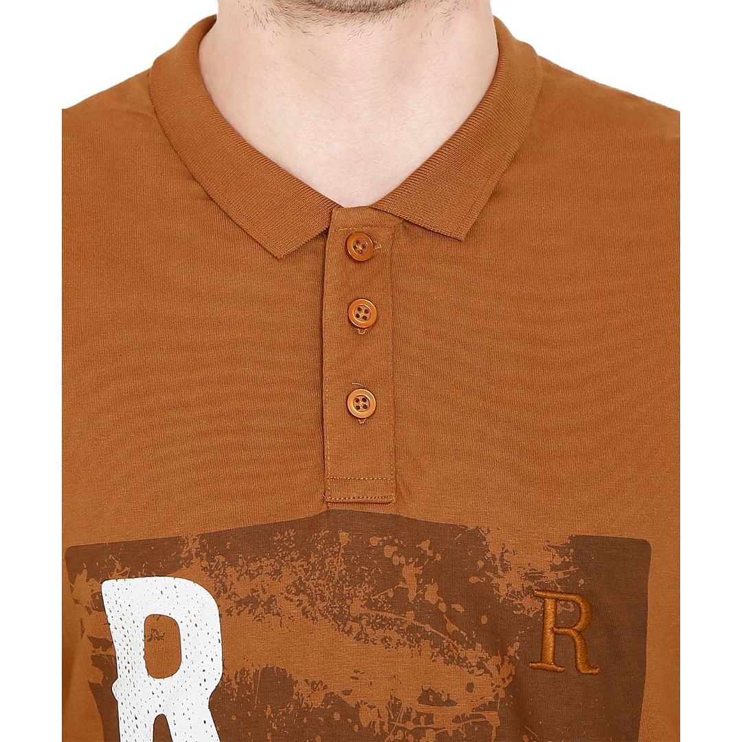 MN-FULL SL POLO-CS-PL0010, BROWN