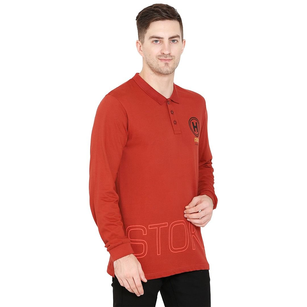 MN-FULL SL POLO-CS-PL0003, D.BROWN