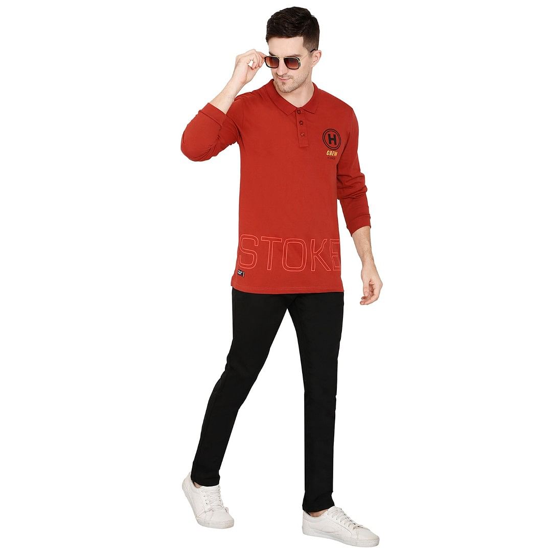 MN-FULL SL POLO-CS-PL0003, D.BROWN