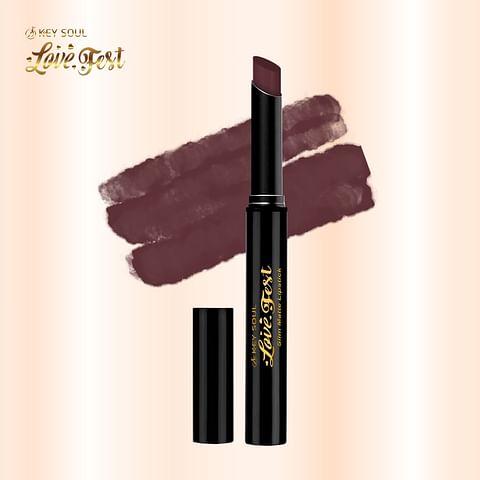 Key Soul Slim Matte Creamy Lipstick, S04 Fresh Brew