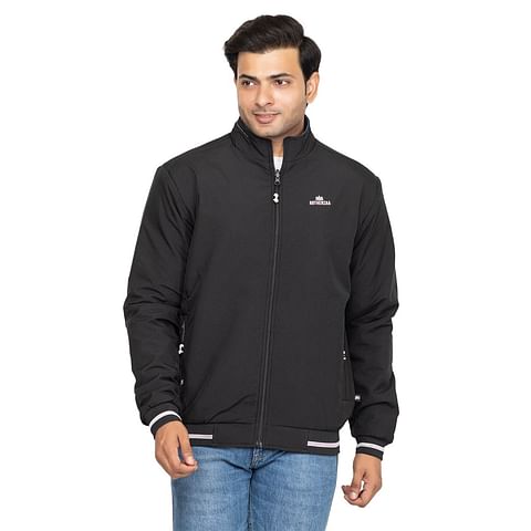 Authenzaa Full Sleeve jacket-FS-JK001, Black