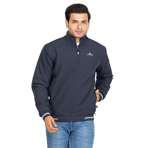 Authenzaa Full Sleeves Jacket FS-JK001, Dark Grey