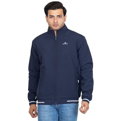 Authenzaa Full Sleeve Jacket FS-JK001, Navy