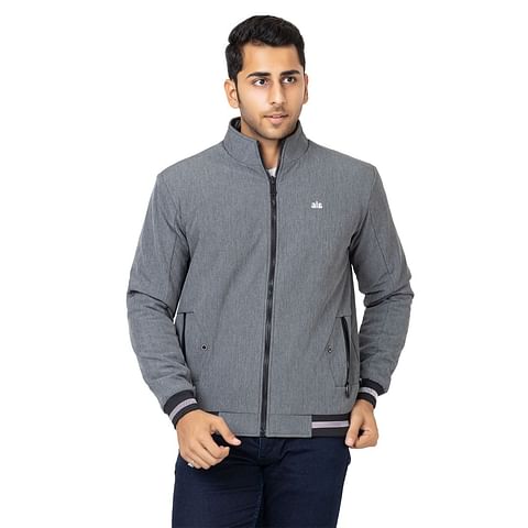 Authenzaa Full Sleeve jacket FS-JK003, Dark Grey 