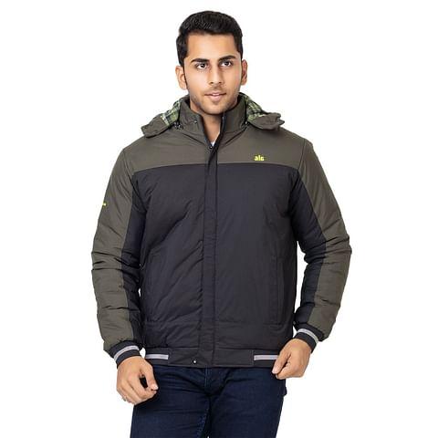 Authenzaa Full Sleeve Jacket FS-JK006, Black 