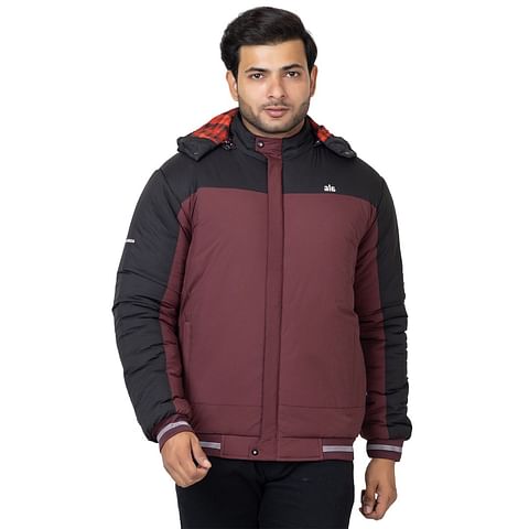 Authenzaa Full Sleeve Jacket FS-JK006, Wine 