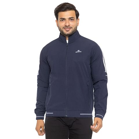 Authenzaa Men Light Weight Jacket JK009, Airforce
