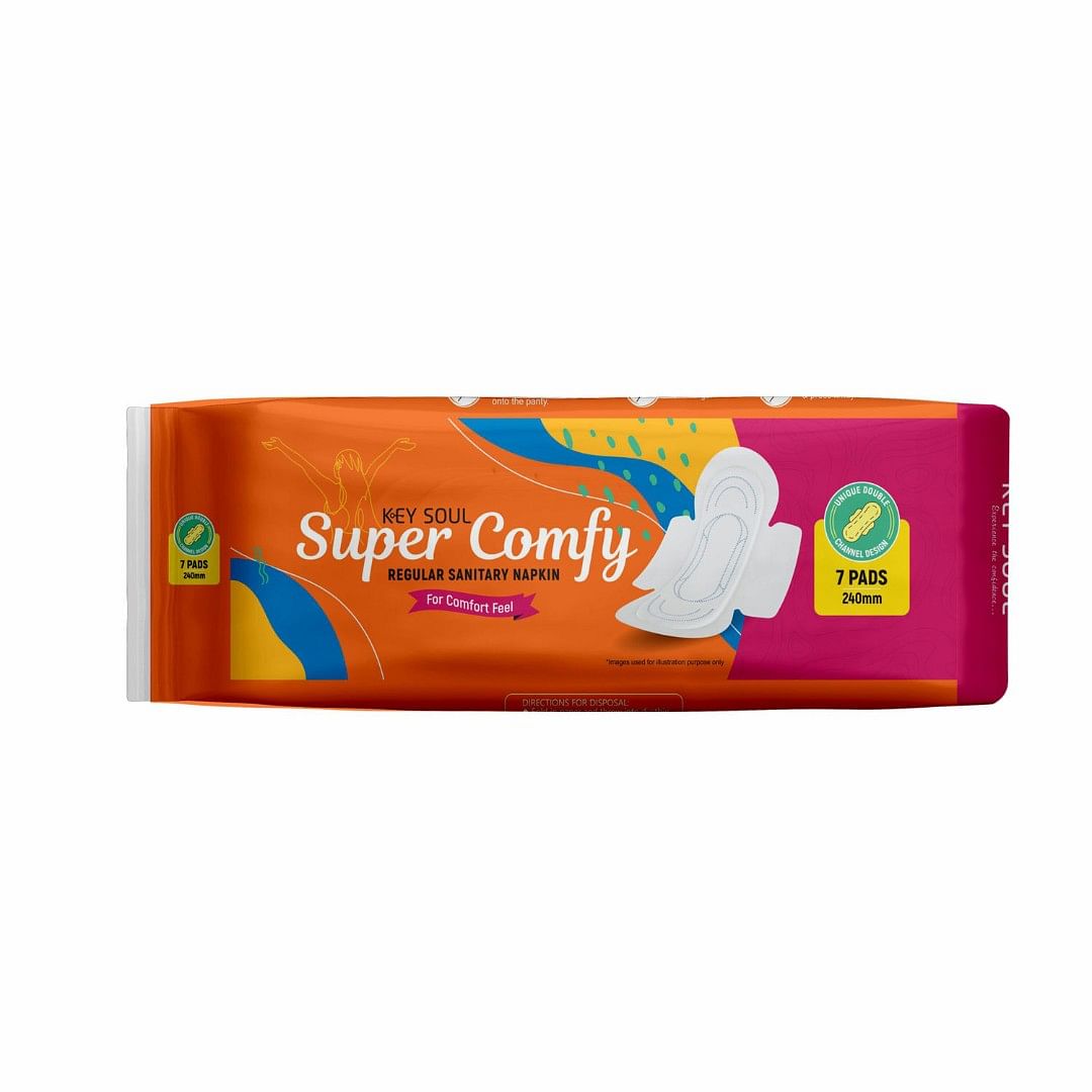 Key soul Super Comfy Regular Sanitary Napkin 