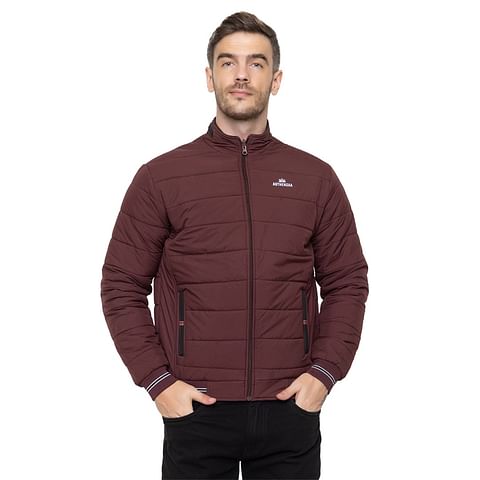 Authenzaa Full Sleeve Jacket -FS-JK007, Wine 