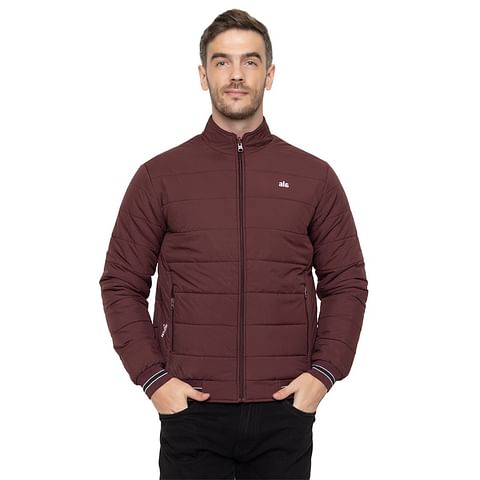 Authenzaa Full Sleeve Jacket -FS-JK008, Wine
