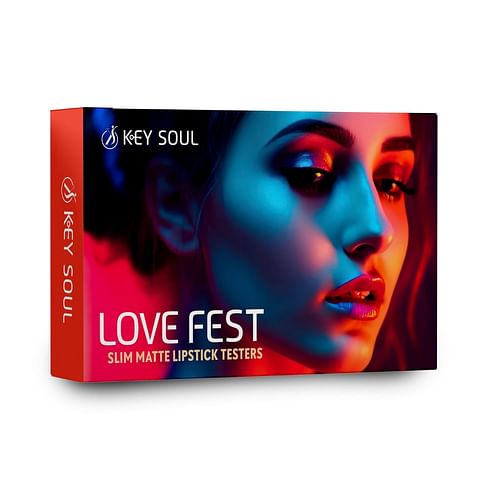 Key Soul Slim Matte Creamy Lipstick Tester, Set of 6 shades