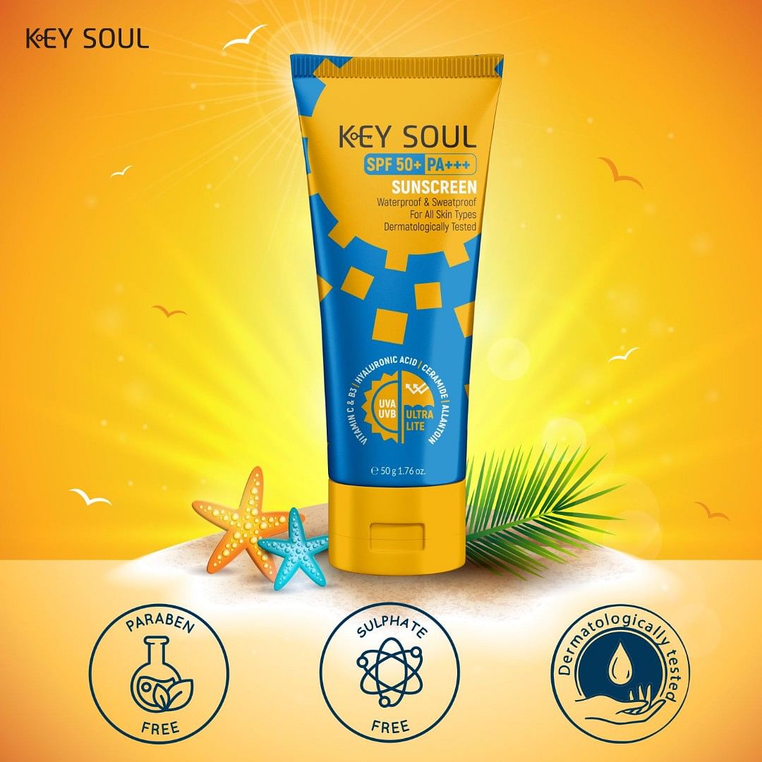 Key Soul Sunscreen Cream (50 gm) - SPF 50+ PA+++