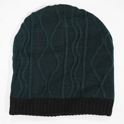 Authenzaa Men Winter Cap CAP0064, Navy