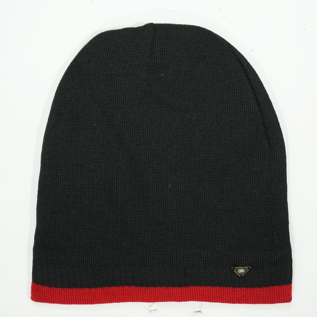 Authenzaa Men Winter Cap CAP0064 Charcoal
