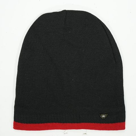 Authenzaa Men Winter Cap CAP0064 Charcoal