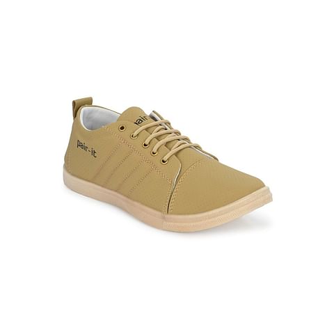 Pair-it Men PVC Casual Shoe DP-Casual005Tan