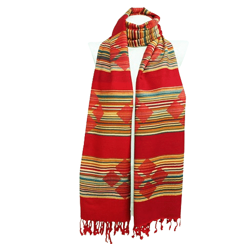 Authenzaa Women Shawl-ST1002, Maroon