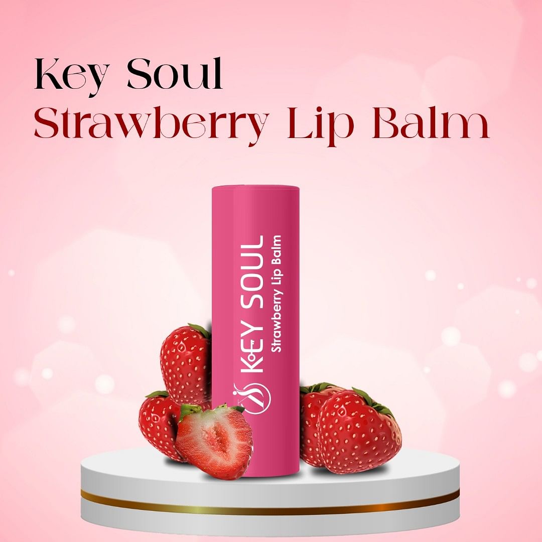 Key Soul Lip Balm (4.5 gm) - Strawberry
