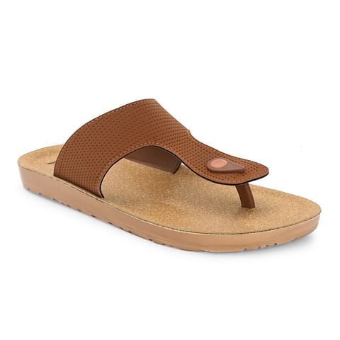 Pair-it-Men PU Slipper DICTION087 Tan