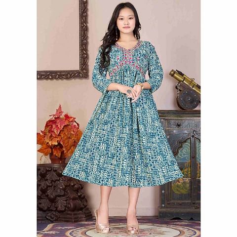 WMNFASHIONKURTI-KRT082,SBLUE