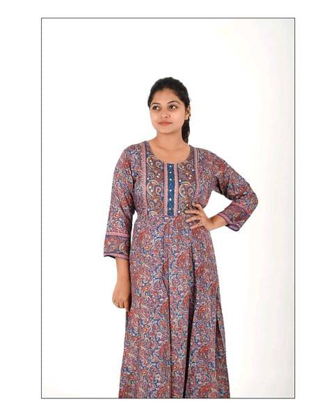 WMN FASHION KURTI-KRT087, MULTI