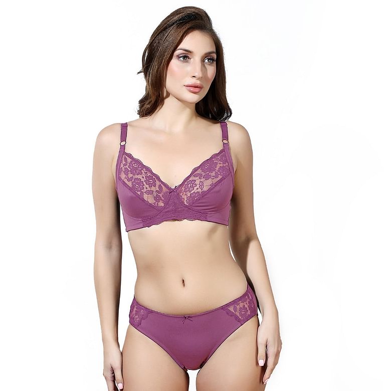 Net Lace Transparent Bra Panty Set at Rs 125/piece in New Delhi