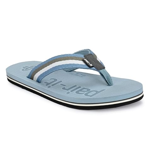 Pair-it-Men Fabrication Slipper RX-Mn-FlipFlop022 Ice Blue