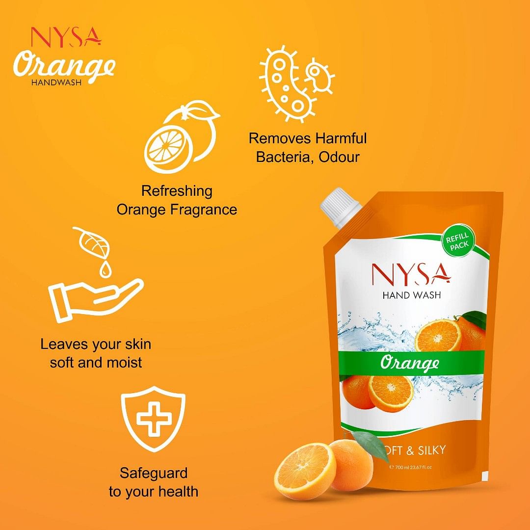 Nysa Handwash Orange(700ml)