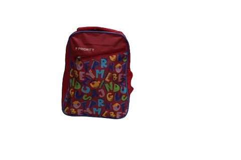 AZ SCHOOL BAG FIRST-SB2002, RED BLUE