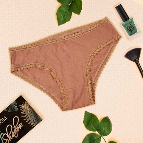 Wmn Panty-KS068-LW SOLID, SKIN