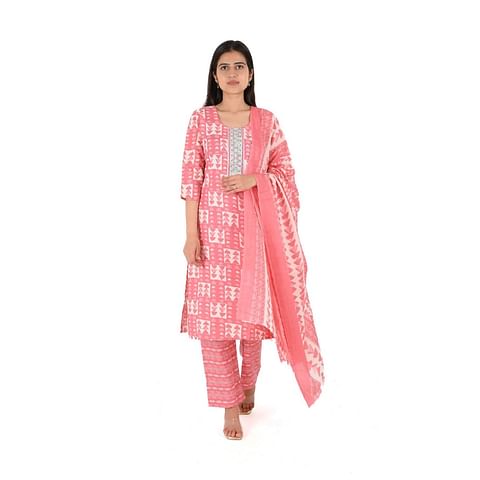 WMN FASHION KURTI-KST045, PINK