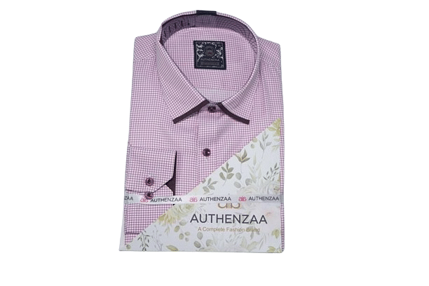 Authenzaa New Choice Formal Shirt WF001,Pink