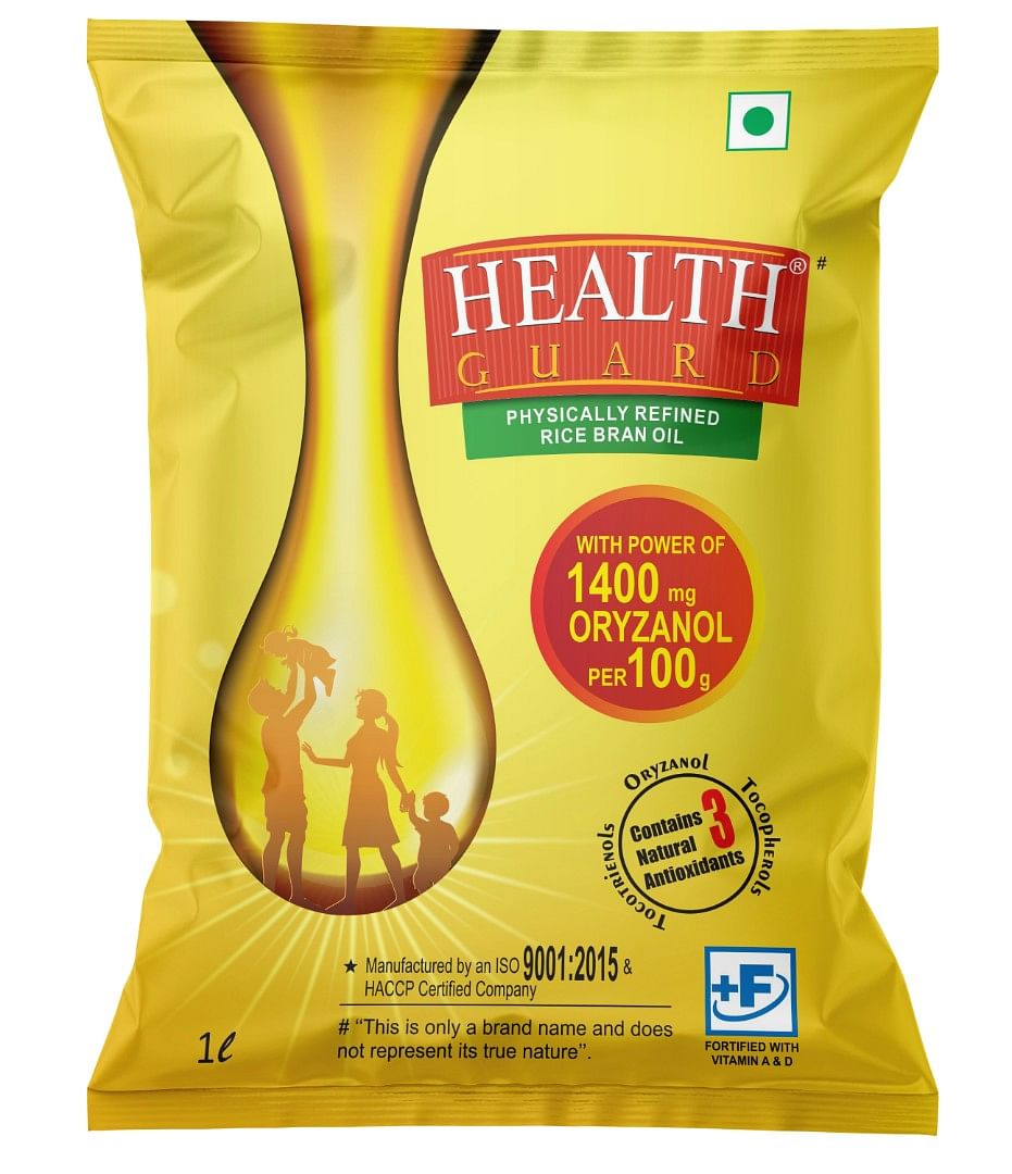 R. Health Guard Rice Bran Oil(1 Ltr)