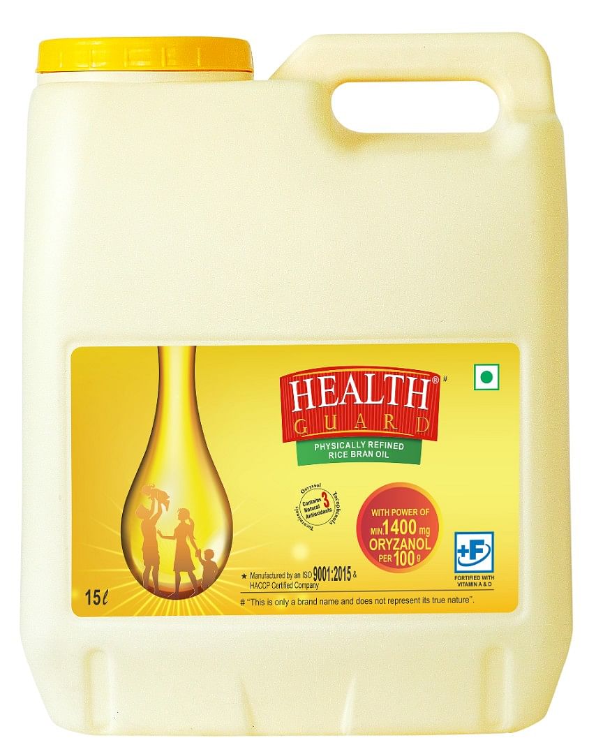 R. Health Guard Rice Bran Oil(15 Ltr)