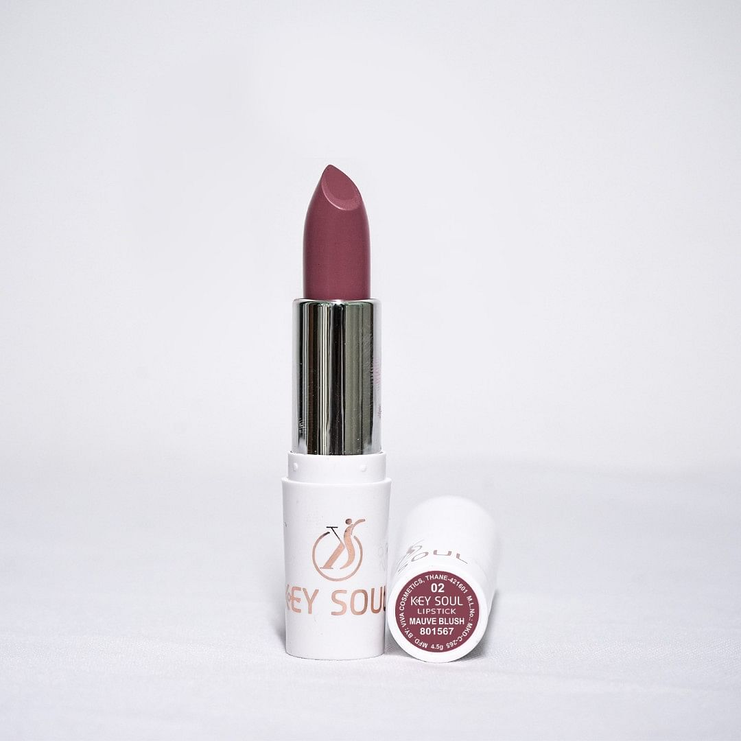 Key Soul Mauve Blush Shimmer Lipstick (02)