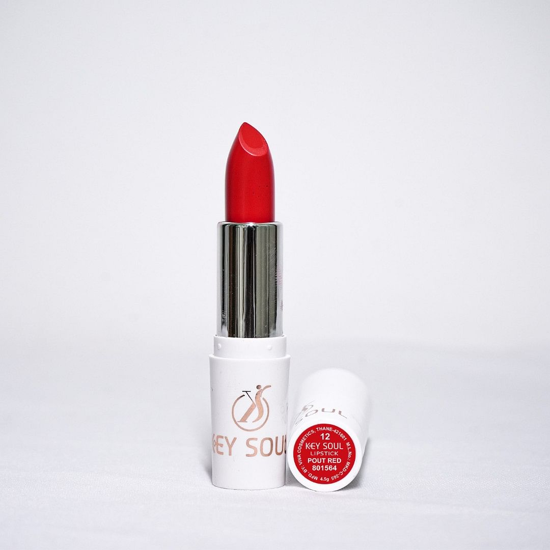 Key Soul Gloss Lipstick (4.5 gm) - Pout Red
