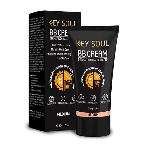 Key Soul BB Cream SPF 50, 01 Medium Shade 
