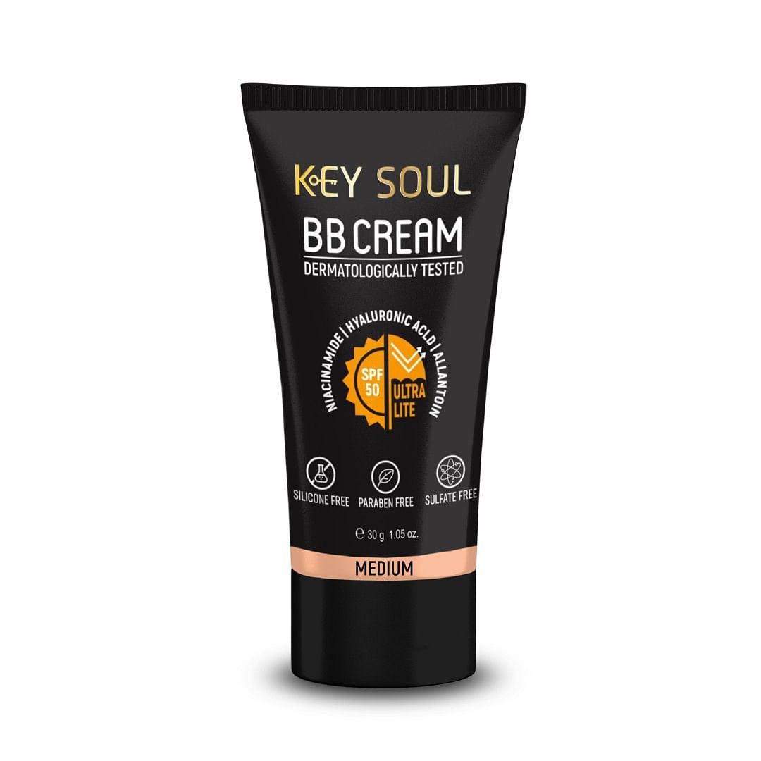 Key Soul BB Cream SPF 50+ (30 gm) - 01 Medium Shade 