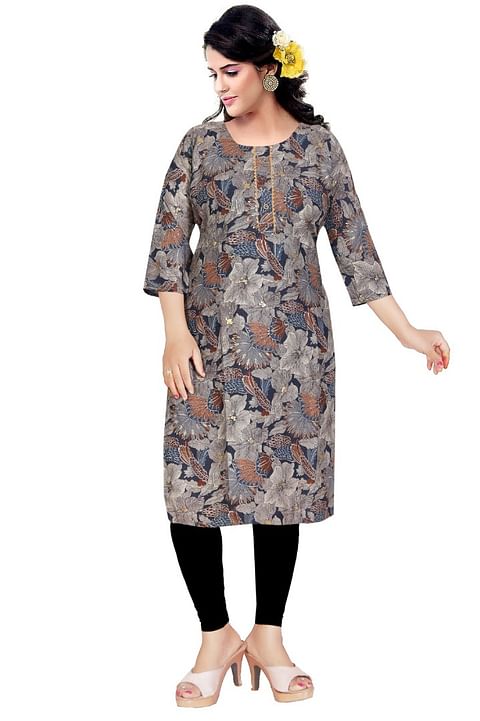 Authenzaa Women Fashion Kurti SFKRT112 Blue