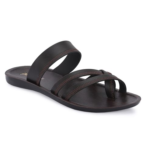 Pair-it-Men PU Slipper DICTION096 Brown