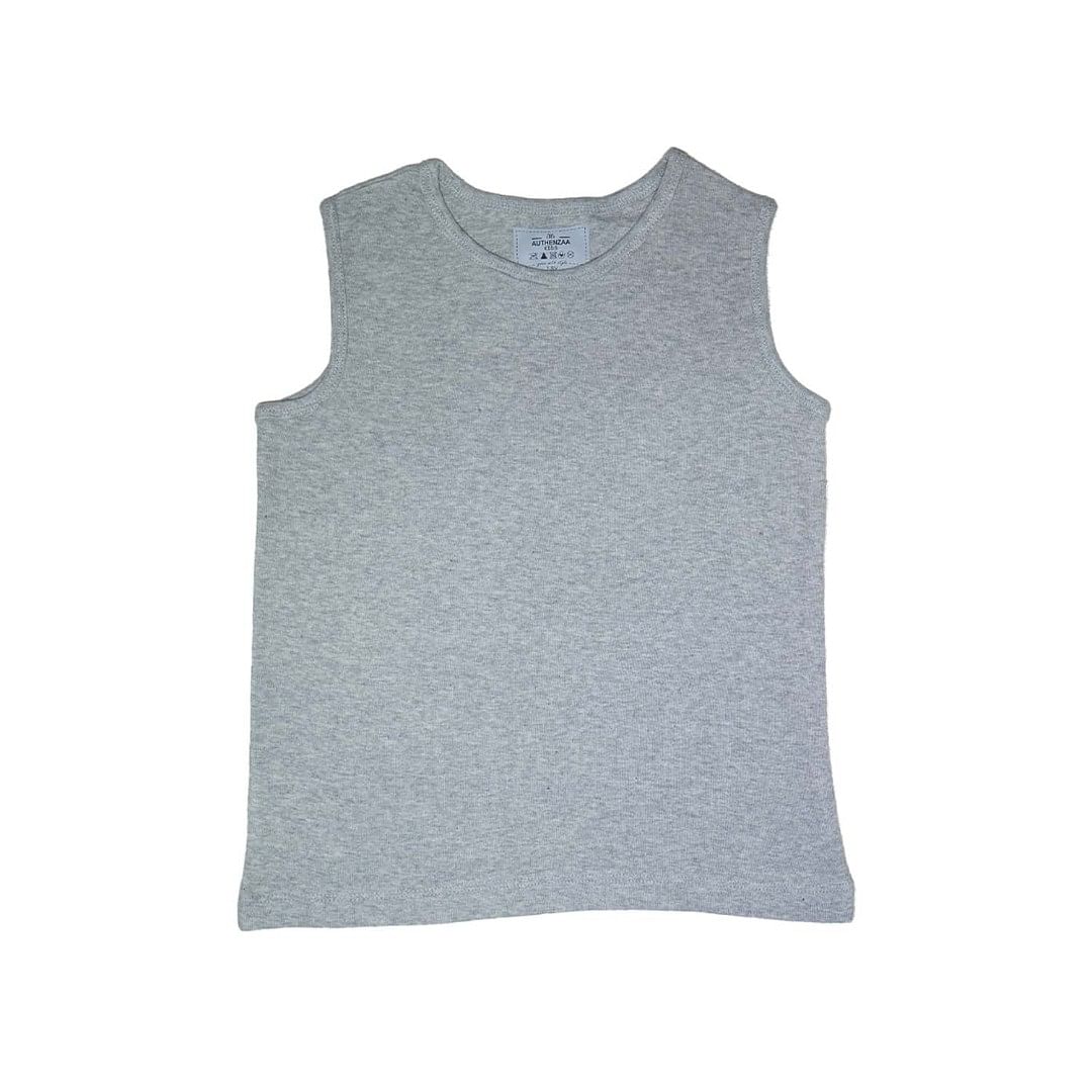 Authenzaa Boy Sleeve Less 3 PC T-Shirt-SLPT01, Multi