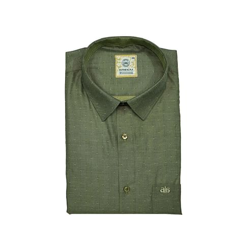 Authenzaa New Choice Formal Shirt WF001 Mahendi