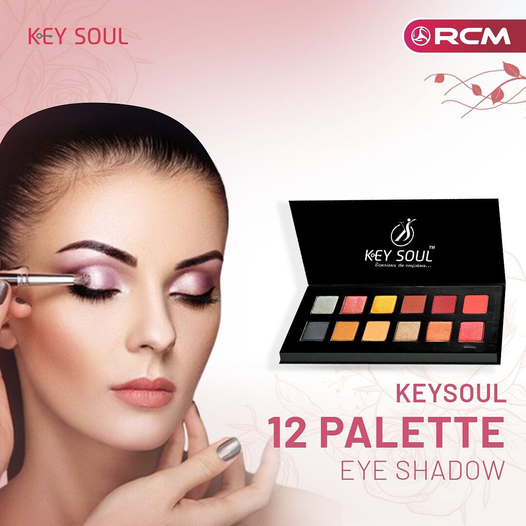 Key Soul Eye Shadow Palette (13.8 gm) - 12 shades in 1 palette