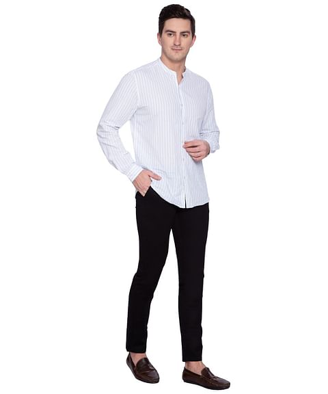 Authenzaa Men Chinos Casual Trouser CT4S001 Black